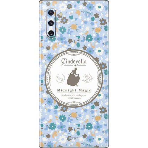 Disney Cinderella Midnight Magic Silhouette Galaxy Note 10 Skin